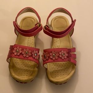 Like New, Geox Pink Summer Shoes/ Sandals, Sz 35